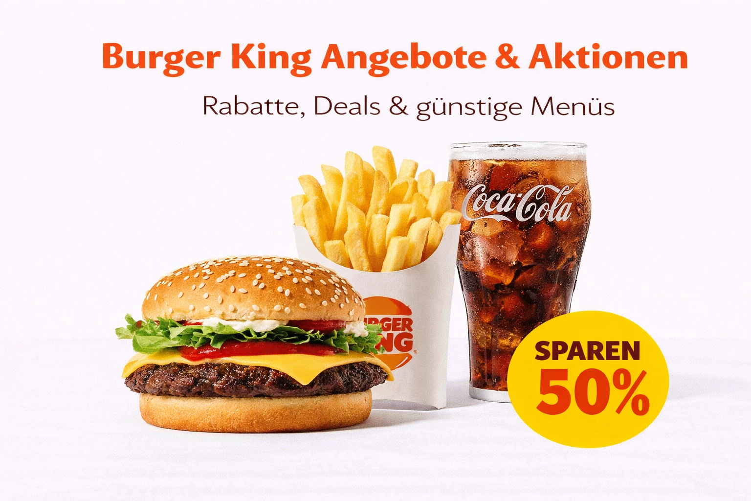 Burger King Angebote Aktionen Deutschland Rabatte Deals Menü Preise